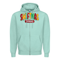 Seafoam swiftmas season Zipper Hoodie - MaliasSmallBusiness