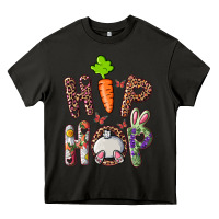 Asphalt Hip Hop Bunny Heavy Core Tee - RanaPortraitStore