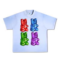 Grape Ice jellybear Urban Heavy Tee - AdoDesignShop