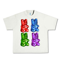 Pistachio jellybear Urban Heavy Tee - AdoDesignShop