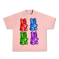 Salmon jellybear Urban Heavy Tee - AdoDesignShop