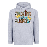 Heather Grey Created With A Purpose Heavyweight Hoodie - LillyAllenDesigns