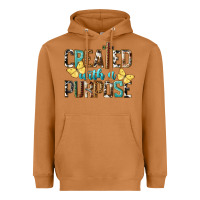 Meerkat Created With A Purpose Heavyweight Hoodie - LillyAllenDesigns