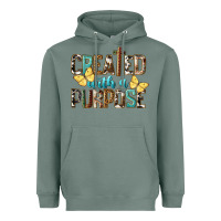 Sage Created With A Purpose Heavyweight Hoodie - LillyAllenDesigns