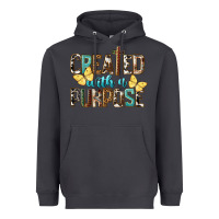 Smoke Created With A Purpose Heavyweight Hoodie - LillyAllenDesigns