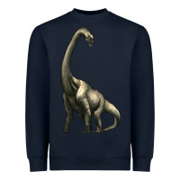 Navy brachiosaurus Heavyweight Sweatshirt - Artiststas