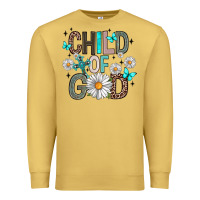 Antique Gold child of god Premium Sweatshirt - Artiststas