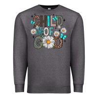 Charcoal Heather child of god Premium Sweatshirt - Artiststas