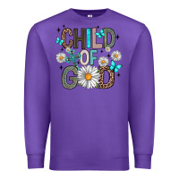 Purple child of god Premium Sweatshirt - Artiststas