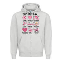 Dove Grey funny valentines Zipper Hoodie - MaliasSmallBusiness