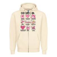 Sandshell funny valentines Zipper Hoodie - MaliasSmallBusiness