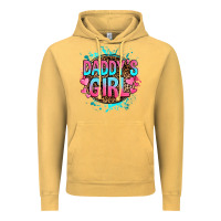 Vintage Mustard daddy's girl Vintage Hoodie - RanaPortraitStore