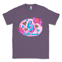 Lavender back to school flowers sixth grade 3200x2400 Classic Tee - AdoDesignShop