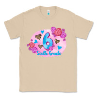 Mushroom back to school flowers sixth grade 3200x2400 Classic Tee - AdoDesignShop