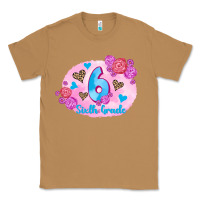 Toasted Coconut back to school flowers sixth grade 3200x2400 Classic Tee - AdoDesignShop