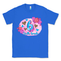 True Royal back to school flowers sixth grade 3200x2400 Classic Tee - AdoDesignShop