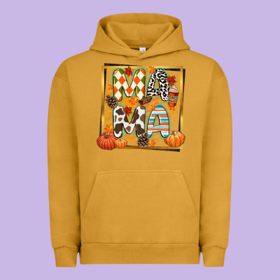 Fall Mama Urban Hoodie Designed By Cowgirlartshop