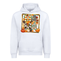 White fall mama Urban Hoodie - CowGirlArtShop