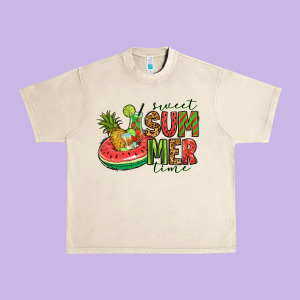 Sweet Summer Time Urban Heavy Tee Designed By Jasminsmagicworld