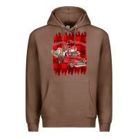 Chestnut Merry Christmas Y'all Truck Premium Hoodie - Bettercallsaul