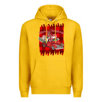 Lemon Merry Christmas Y'all Truck Premium Hoodie - Bettercallsaul