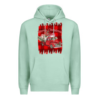 Seafoam Merry Christmas Y'all Truck Premium Hoodie - Bettercallsaul