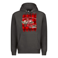 Smoke Merry Christmas Y'all Truck Premium Hoodie - Bettercallsaul