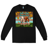 Black Just A Girl Who Loves Pig Long Sleeve Tee - LillyAllenDesigns