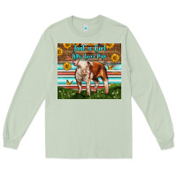 Matcha Just A Girl Who Loves Pig Long Sleeve Tee - LillyAllenDesigns