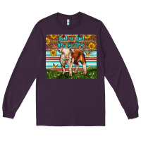 Plum Just A Girl Who Loves Pig Long Sleeve Tee - LillyAllenDesigns