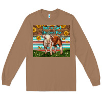 Toasted Coconut Just A Girl Who Loves Pig Long Sleeve Tee - LillyAllenDesigns