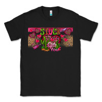 Black Stuck On You Classic Tee - CowhideDigitalArt