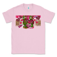 Bubblegum Pink Stuck On You Classic Tee - CowhideDigitalArt