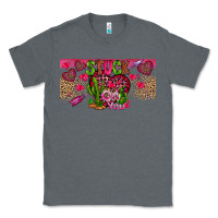Charcoal Heather Stuck On You Classic Tee - CowhideDigitalArt