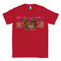 Red Stuck On You Classic Tee - CowhideDigitalArt