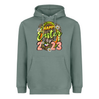 Sage Happy Easter 2023 Heavyweight Hoodie - LillyAllenDesigns