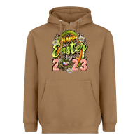 Toasted Coconut Happy Easter 2023 Heavyweight Hoodie - LillyAllenDesigns