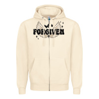Sandshell forgiven christian angel wings Zipper Hoodie - MaliasSmallBusiness