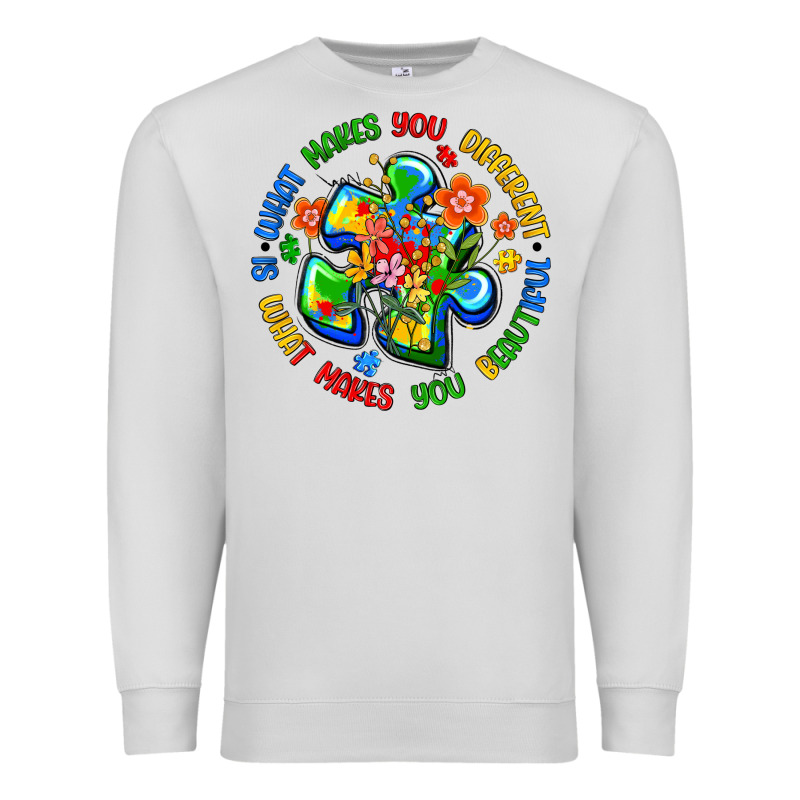 What Makes You Different Is What Makes You Beautif Premium Sweatshirt by Artiststas | Teevron