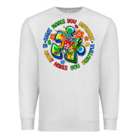 Oatmeal Heather what makes you different is what makes you beautif Premium Sweatshirt - Artiststas