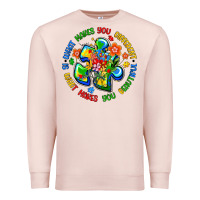 Pale Pink what makes you different is what makes you beautif Premium Sweatshirt - Artiststas