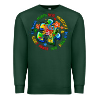 Sports Green what makes you different is what makes you beautif Premium Sweatshirt - Artiststas