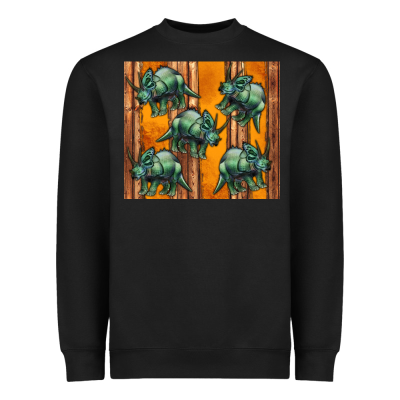 Dinosaur Triceratops Heavyweight Sweatshirt by Artiststas | Teevron