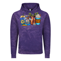 Cloud Purple hannukah coffee cups Vintage Hoodie - AdoDesignShop