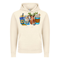 Vintage Artic hannukah coffee cups Vintage Hoodie - AdoDesignShop