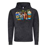 Vintage Black hannukah coffee cups Vintage Hoodie - AdoDesignShop