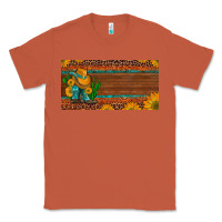 Copper custom cowboy boots sunflowers and cactus license plate Classic Tee - Artiststas