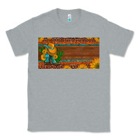 Heather Grey custom cowboy boots sunflowers and cactus license plate Classic Tee - Artiststas