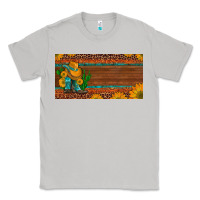 Moon Dust custom cowboy boots sunflowers and cactus license plate Classic Tee - Artiststas