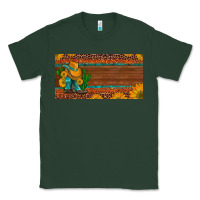 Sports Green custom cowboy boots sunflowers and cactus license plate Classic Tee - Artiststas